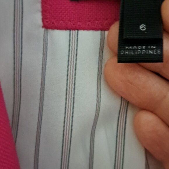 JCrew Rhoades Jacket/Blazer Fuscha Ponk. Sz6 Gorgeous Like New - Picture 4 of 12